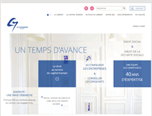 Tablet Screenshot of lagaranderie.fr